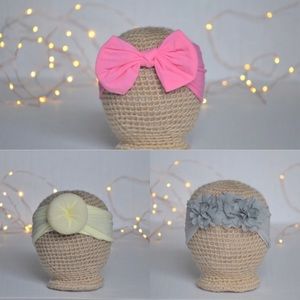 3 pack headbands for infants and toddlers